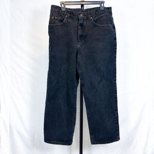 Lee 5 Pocket Jean Black Onyx  SZ Waist 36 x Inseam 30 Regular Straight Dark Wash